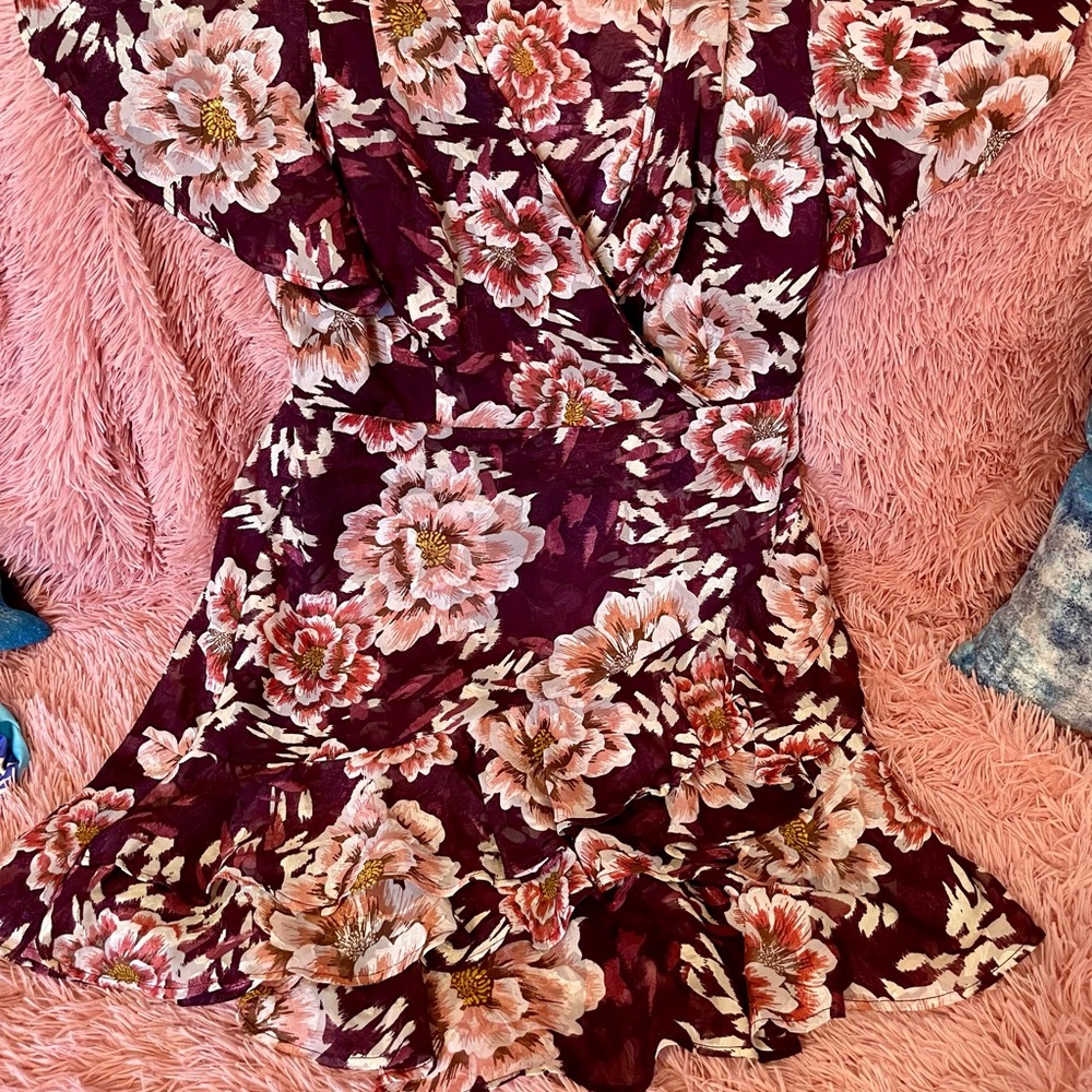 Band of Gypsies Spring/Summer Floral Dress, New, no tags
